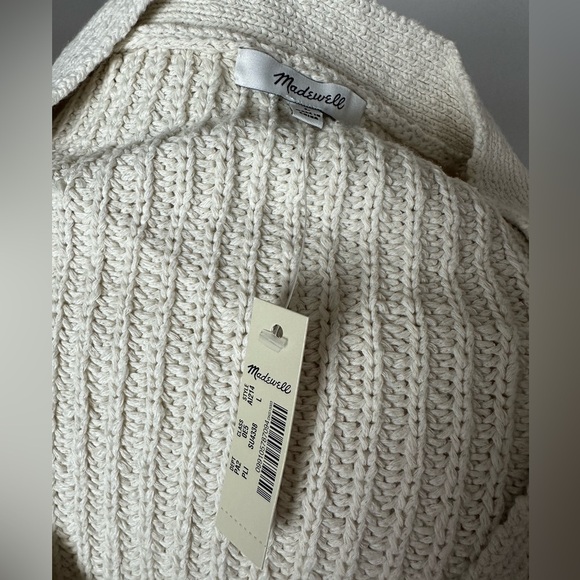 NWTs RARE Madewell Dip Dyed Cotton Cardigan - Picture 11 of 14